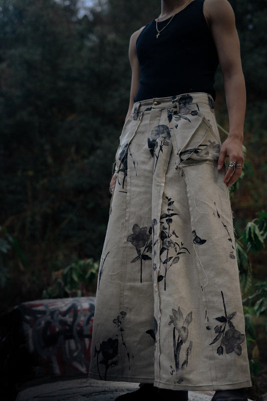 Broka 1/10 Flower Print Pants