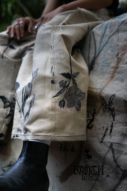 Broka 1/10 Flower Print Pants