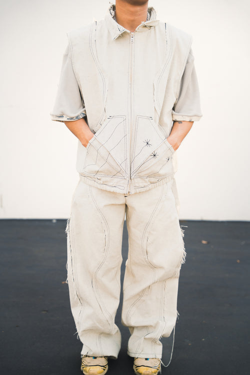 Piece 1 Top(Hoodless Vest)