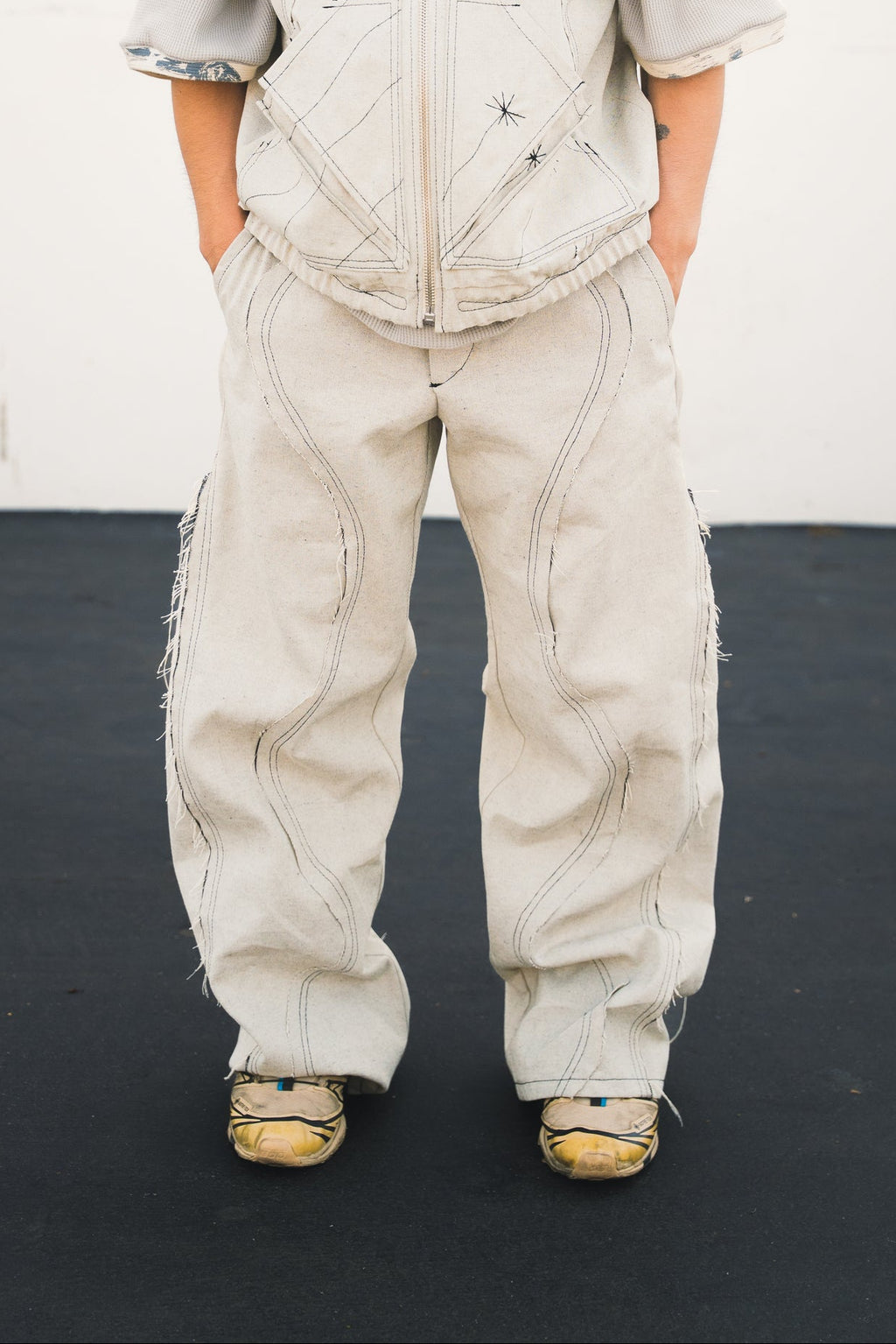 Piece 2 Bottoms 1 of 1 (Starched?)