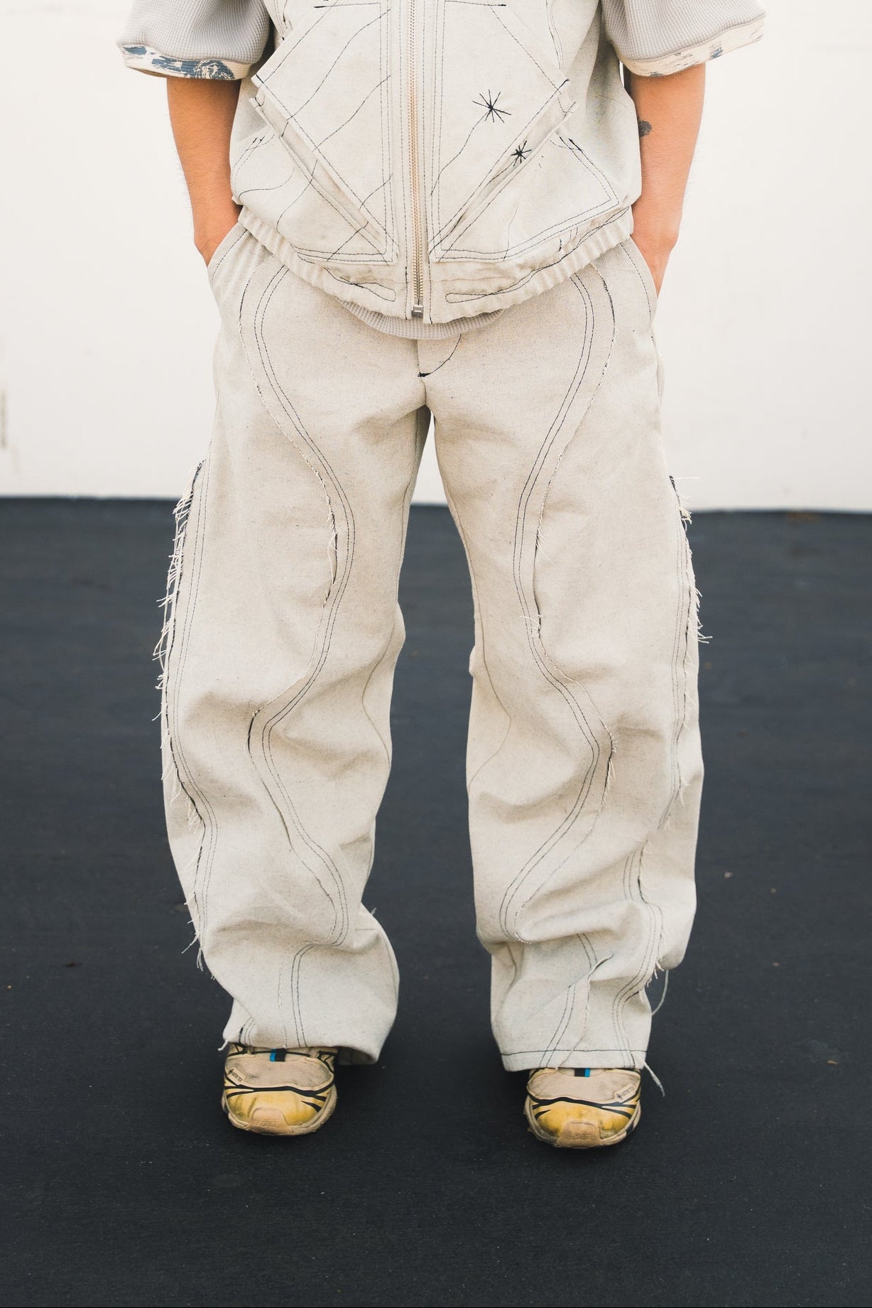 Piece 2 Bottoms (Starched?)