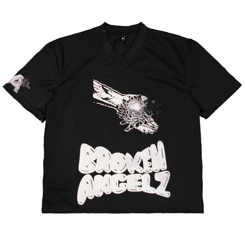 Fitted Jersey (Black and White)