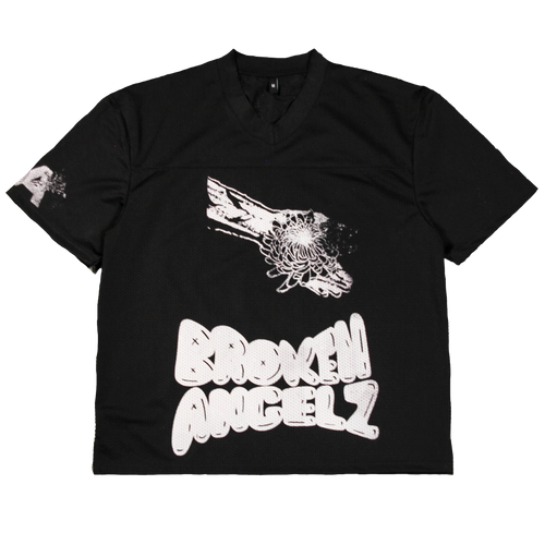 Fitted Jersey (Black and White)