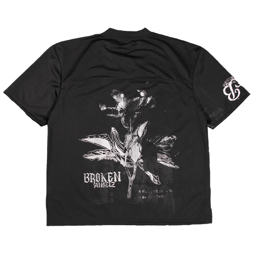 Fitted Jersey (Black and White)