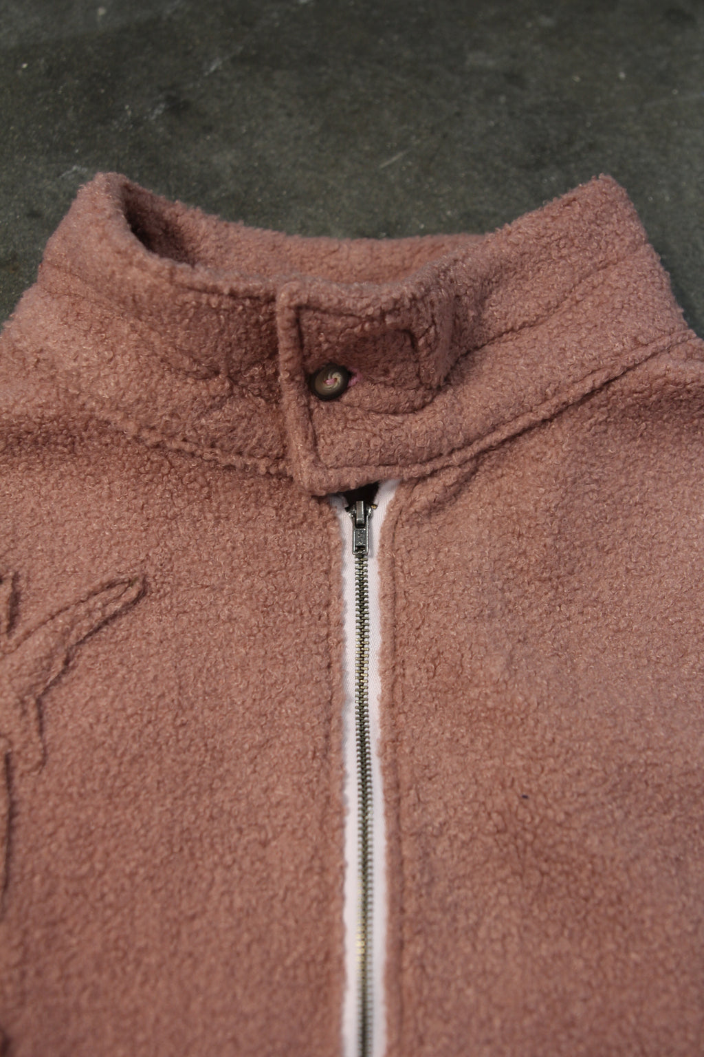 1 of 1 Cuffed Neck Zip Up