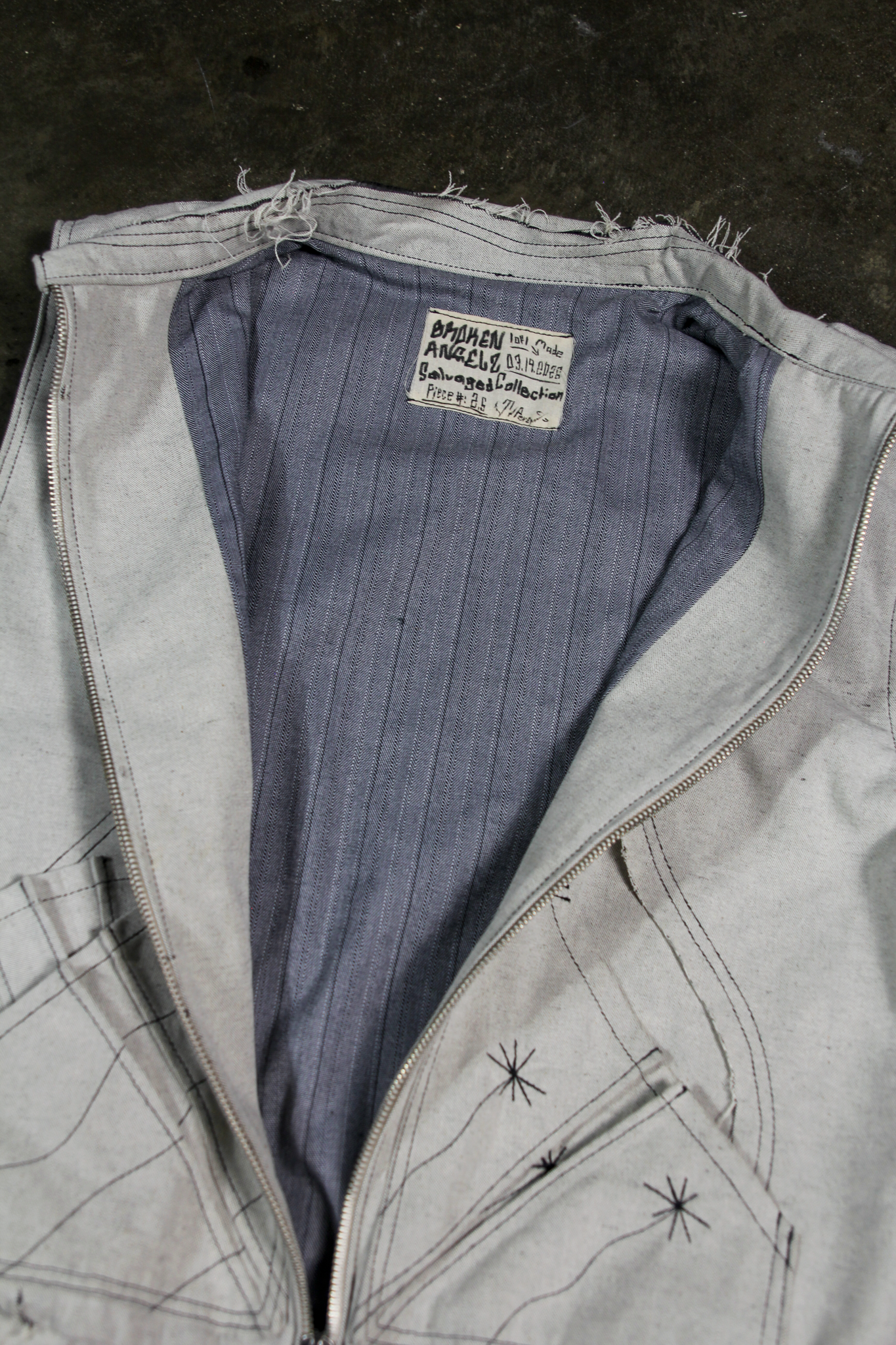 Piece 1 (Hoodless Vest) 1 OF 1