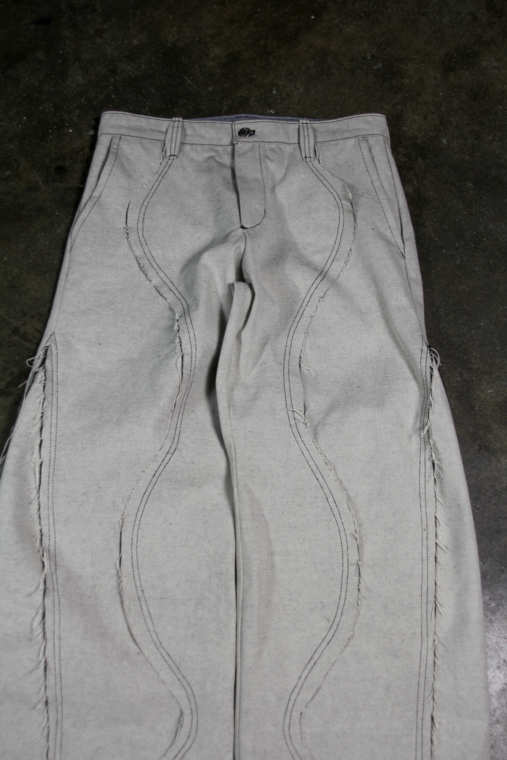 Piece 2 Bottoms 1 of 1 (Starched?)