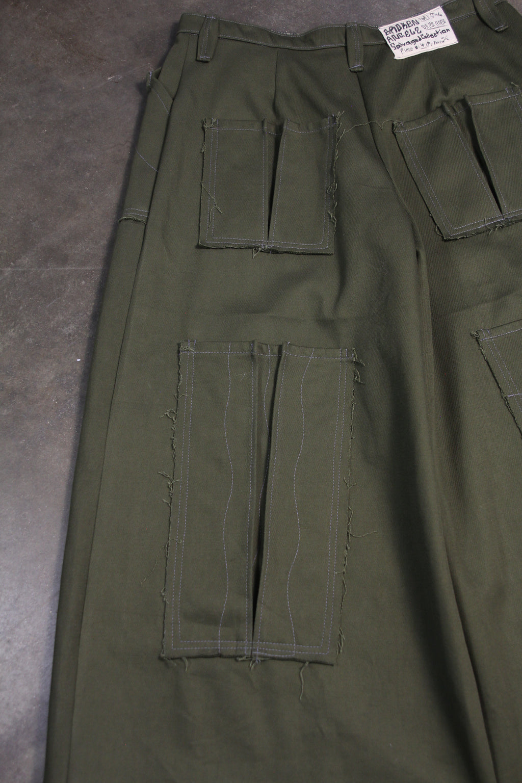 Piece 4 Bottoms 1 of 1 (Extra Pockets)