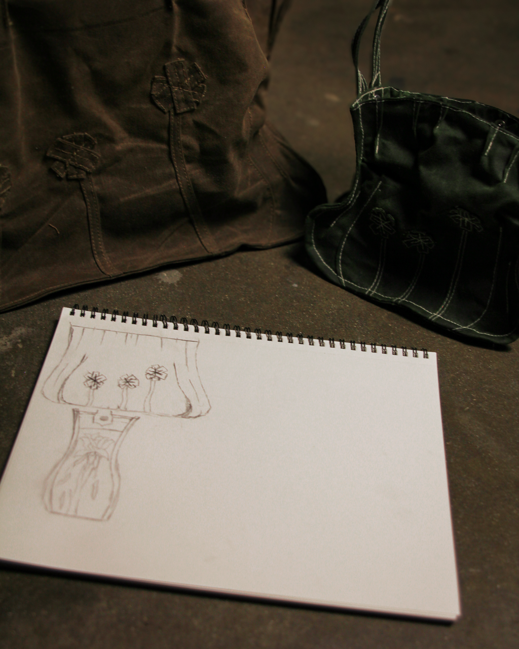 Flower Field Bag (HANDMADE SAMPLE 01)